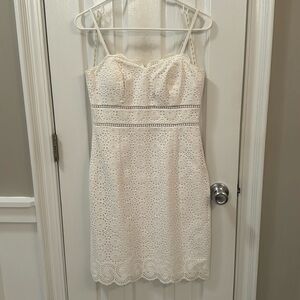 Lilly Pulitzer White Lace Dress Size 2